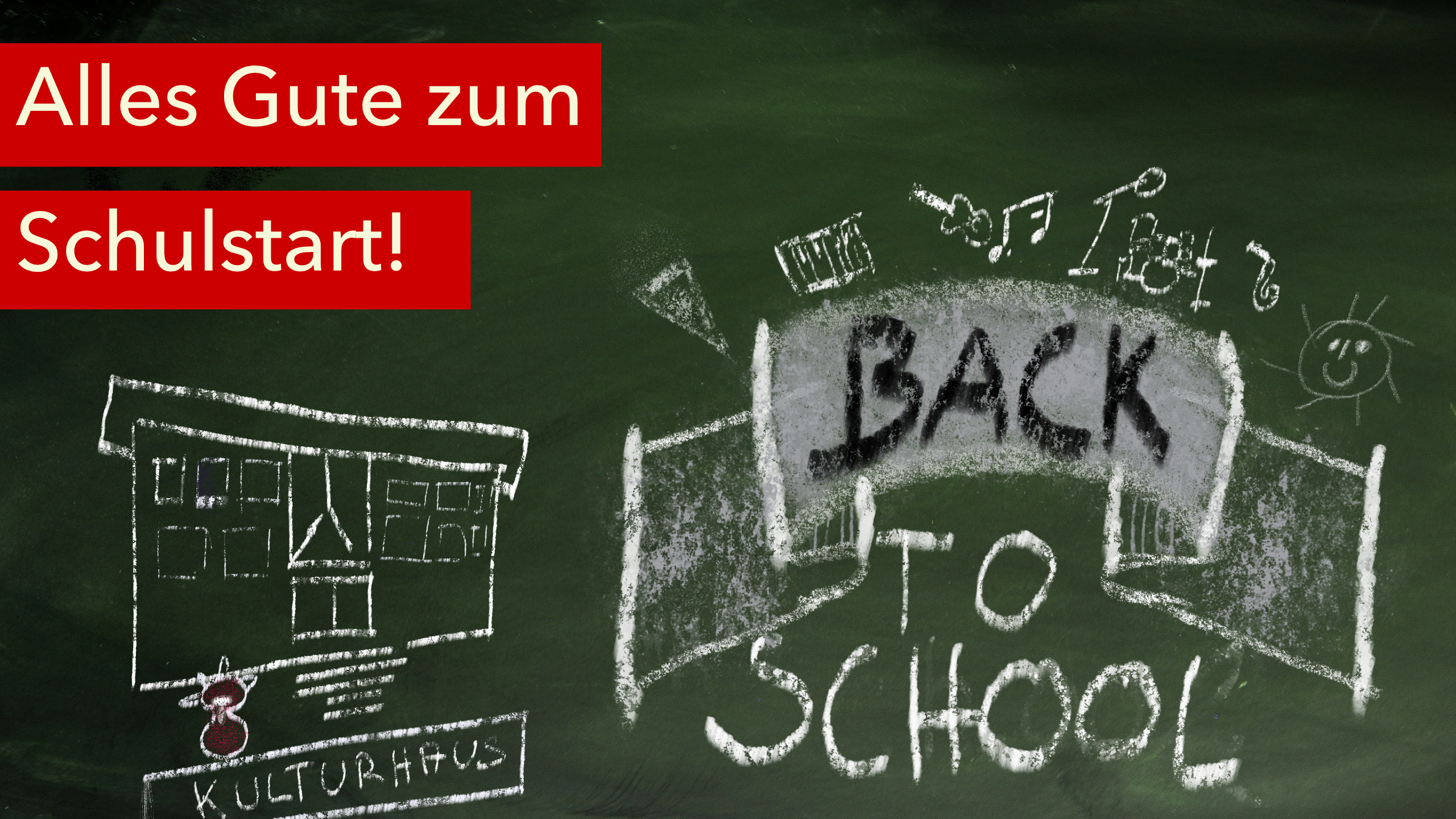 Schulstart Tafel